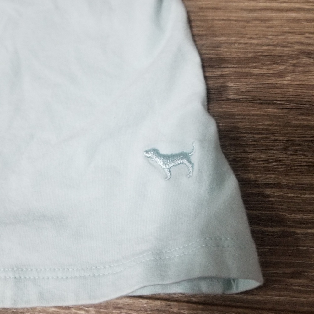 VS PINK cami with built in bra. Mint green XS